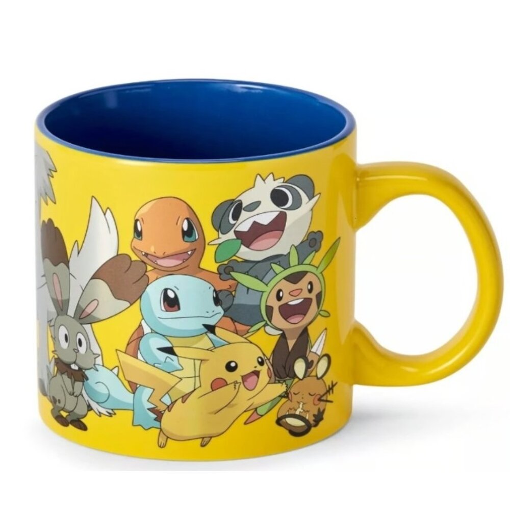 Pokemon Characters 22oz Ceramic Mug Pikachu Coffee Cup